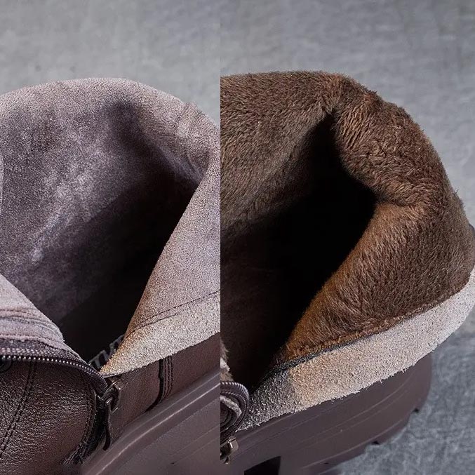 Women's orthopedic leather boots - perfect gift 