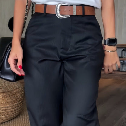 MATHILDA - GESTREEPTE BROEK