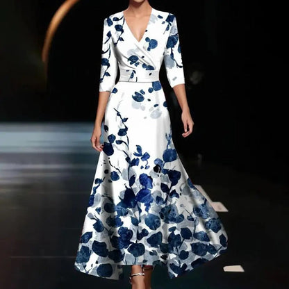 Caroline | Elegant Summer Floral Dress