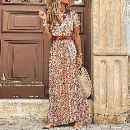 Karin™  | Elegante Ibiza-style jurk - Inclusief riem